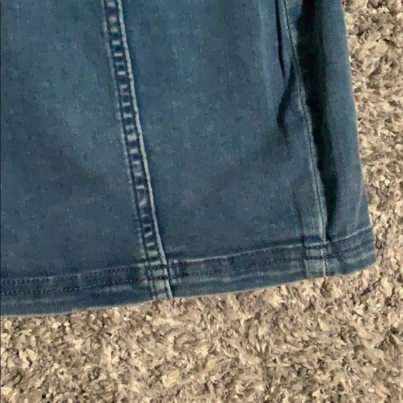 FREE PEOPLE DENIM MINI SKIRT - Picture 11 of 13